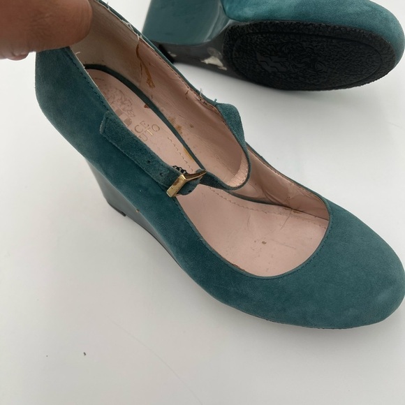 Vince Camuto Women's Mary Jane Wedge Heels - Size 6 - Picture 8 of 10